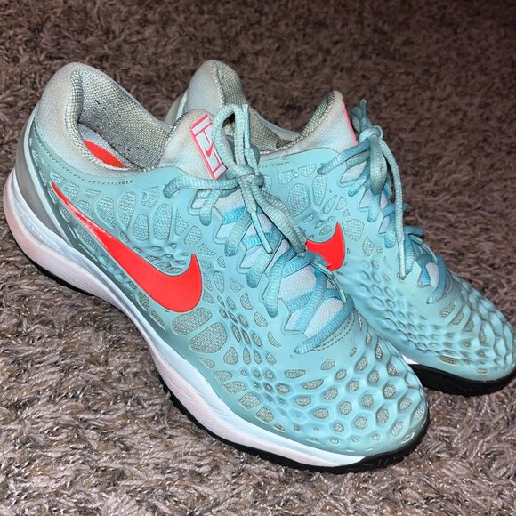 Nike Zoom Cage 3 Shoes Womens Size 10 Tennis Court 918199-400 - Picture 1 of 8
